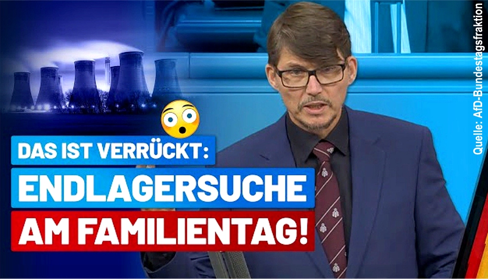 Dr. Paul Schmidt Rede zum Haushalt von Carsten Schneider Umweltminister. Grafik (c) AfD-Bundestagsfraktion